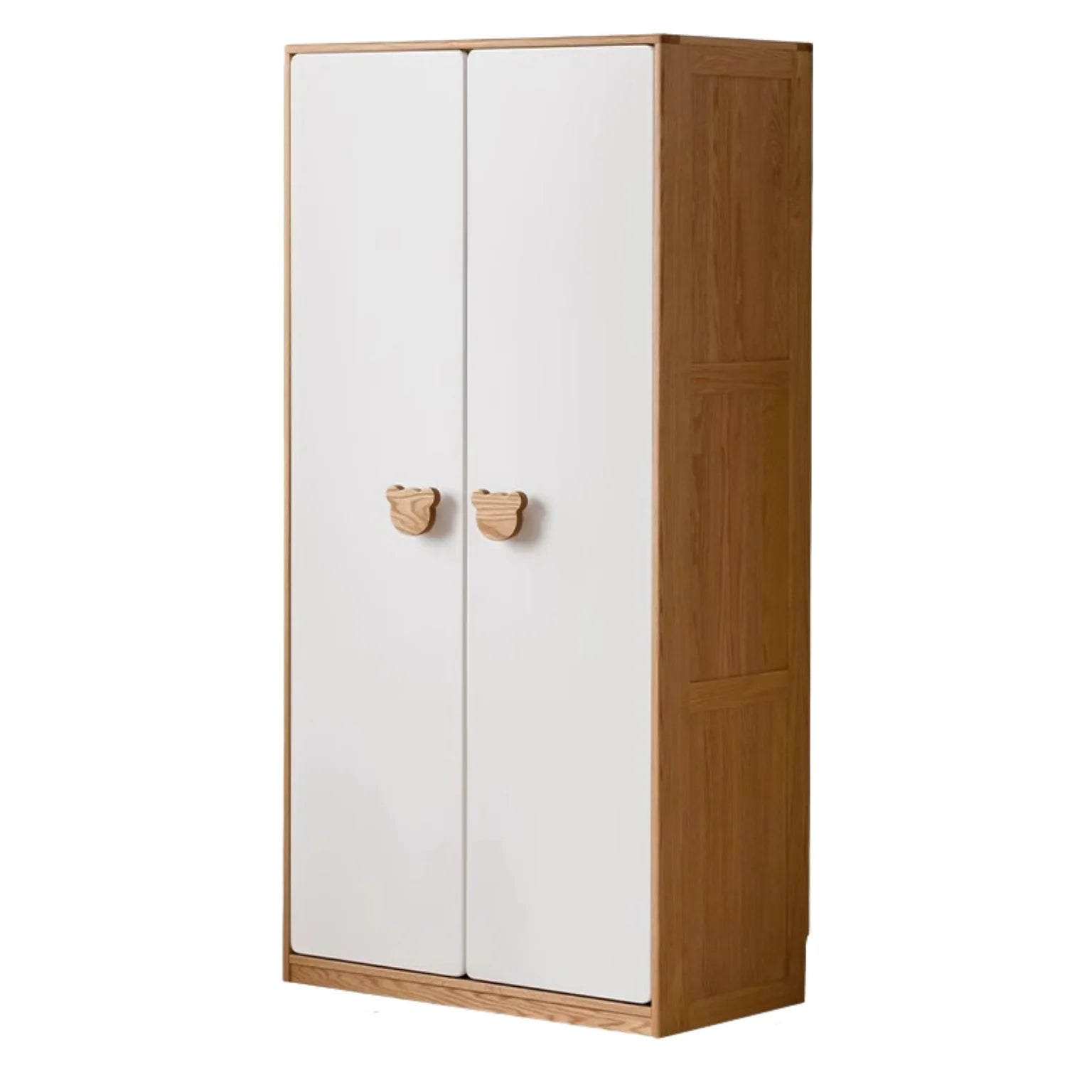 Oak Solid Wood Kids Wardrobe Combination