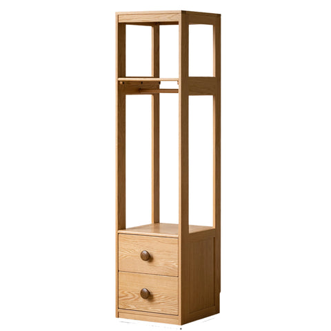Oak Solid Wood Kids Wardrobe Combination
