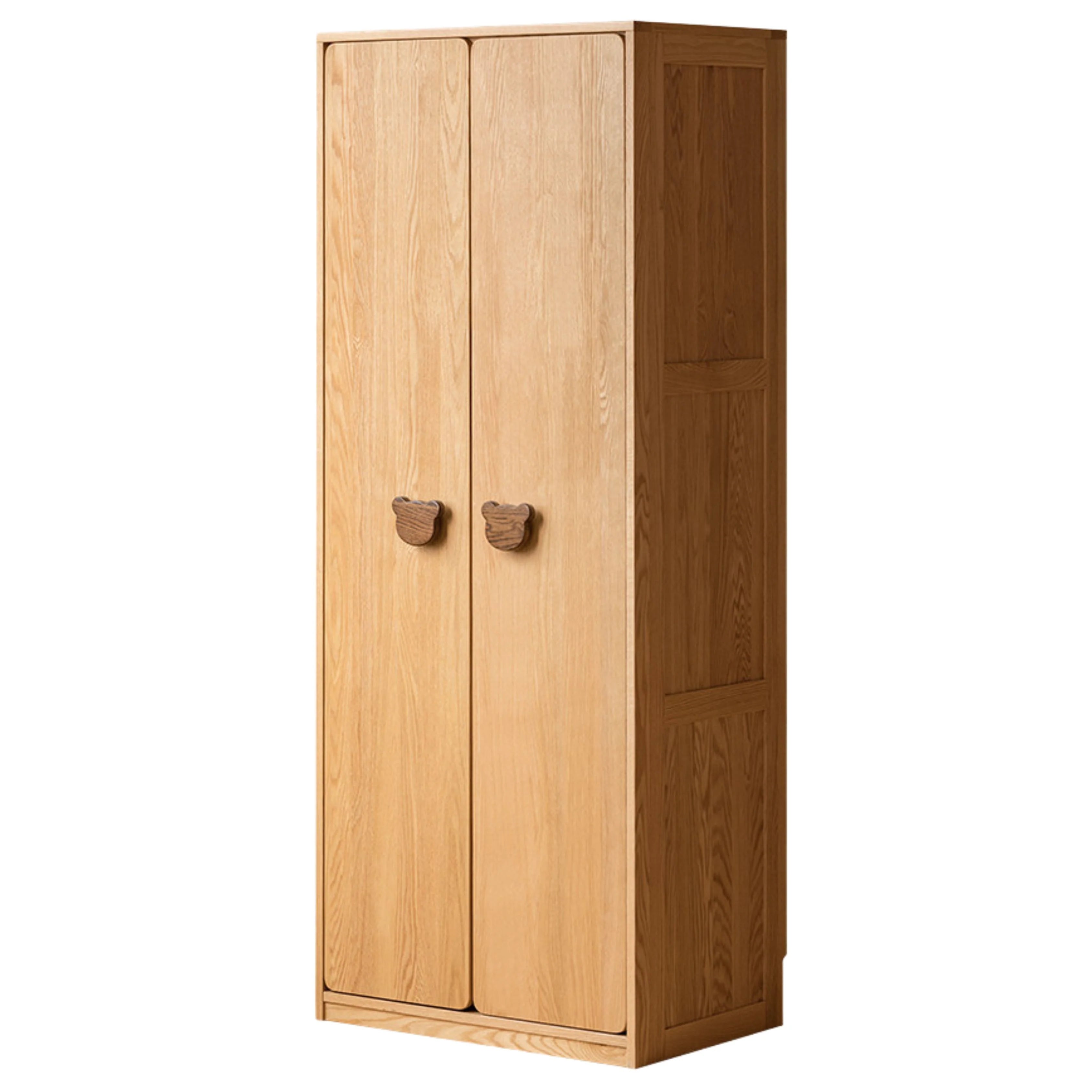 Oak Solid Wood Kids Wardrobe Combination