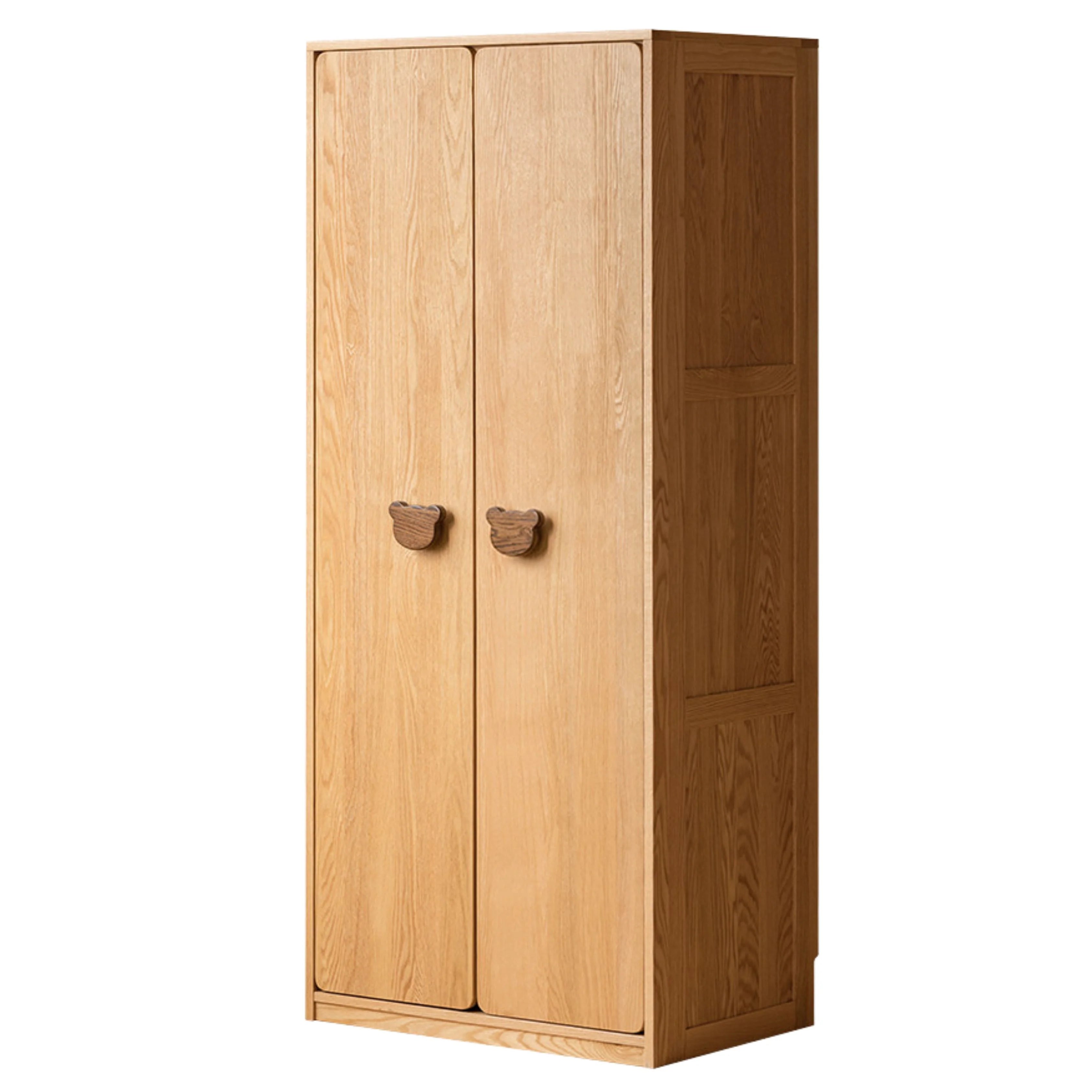 Oak Solid Wood Kids Wardrobe Combination