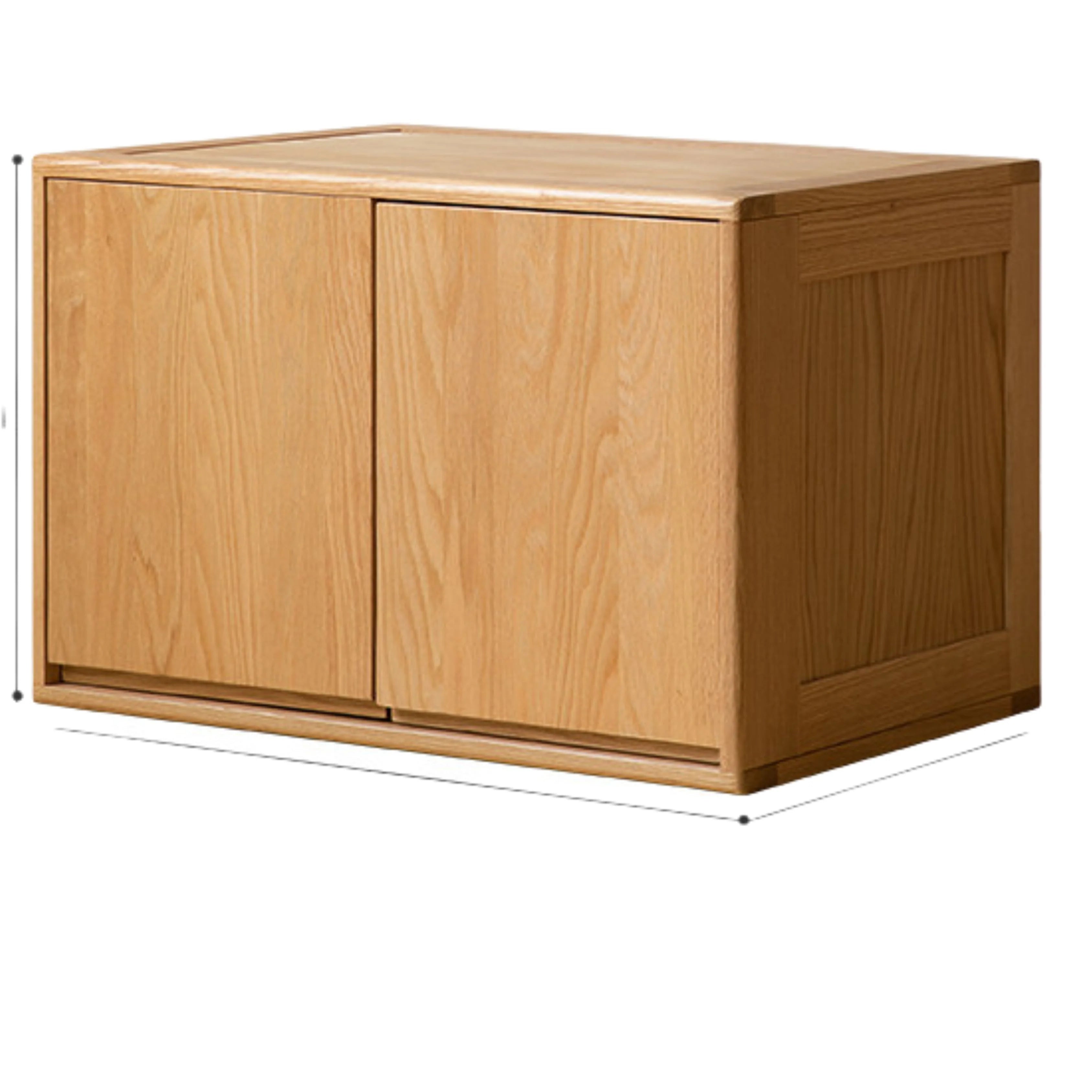 Oak Solid Wood Kids Wardrobe Combination