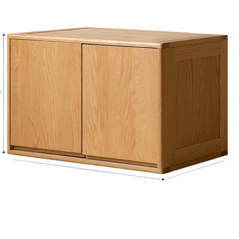Oak Solid Wood Kids Wardrobe Combination