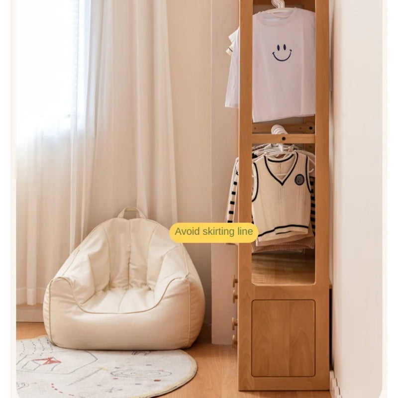 Beech Solid Wood Kids Wardrobe Hanger