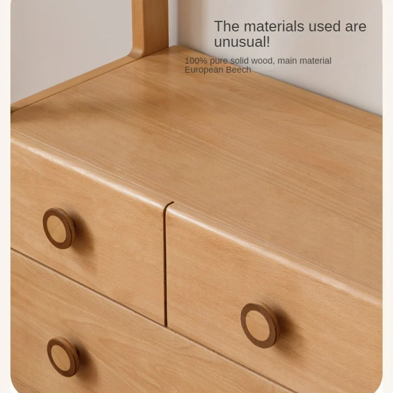 Beech Solid Wood Kids Wardrobe Hanger