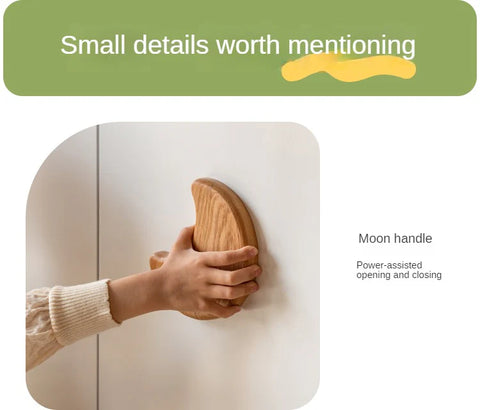 Oak Solid Wood Kids Sliding Door Wardrobe