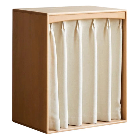 Beech, Rubber Solid Wood Kids Wardrobe