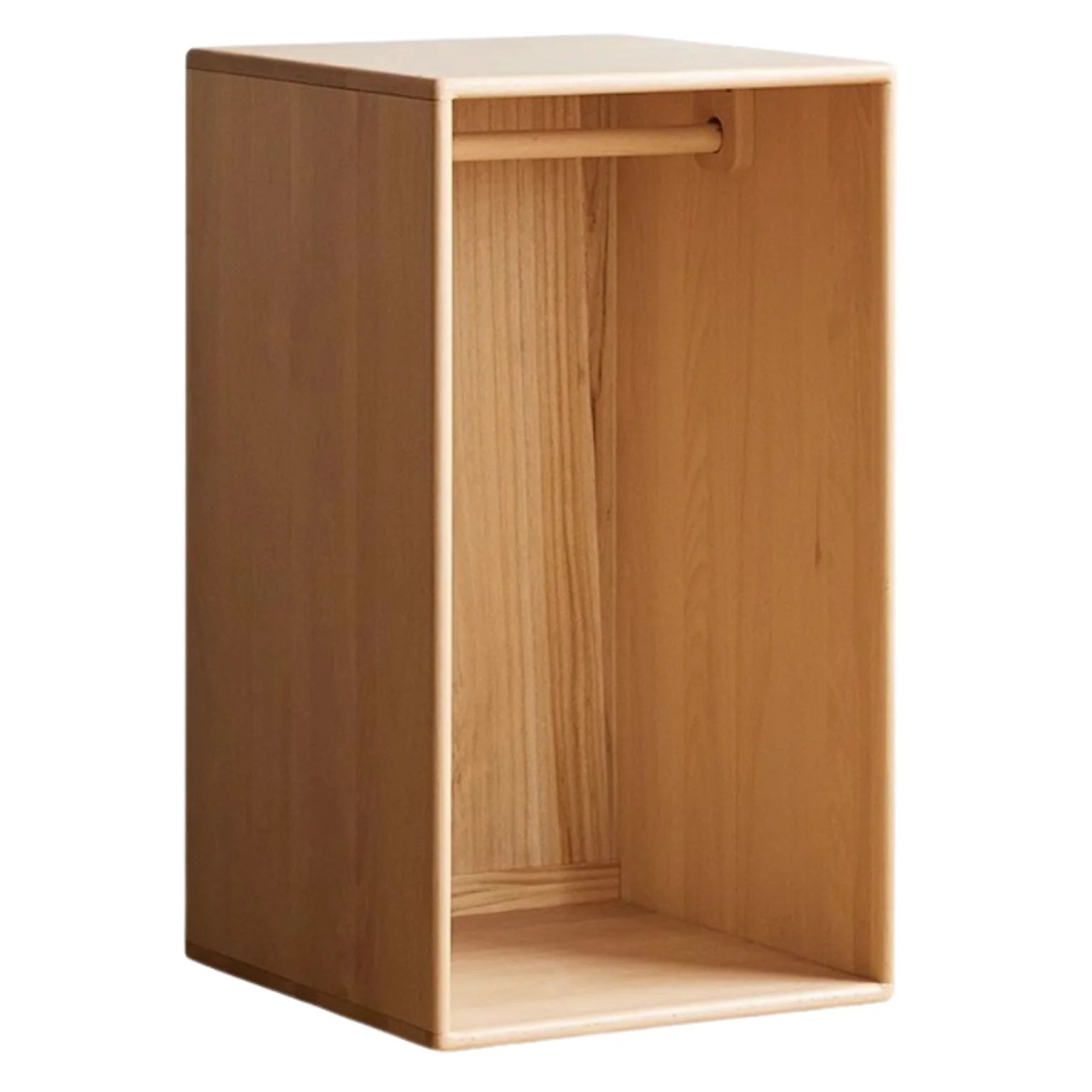 Beech, Rubber Solid Wood Kids Wardrobe