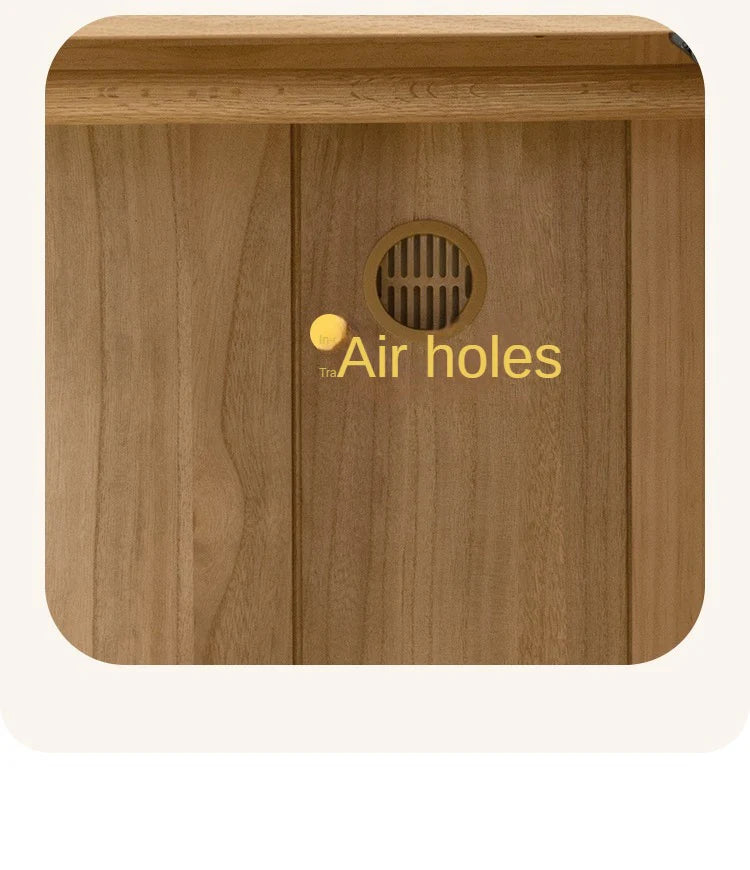 Oak Solid Wood Kids Wardrobe