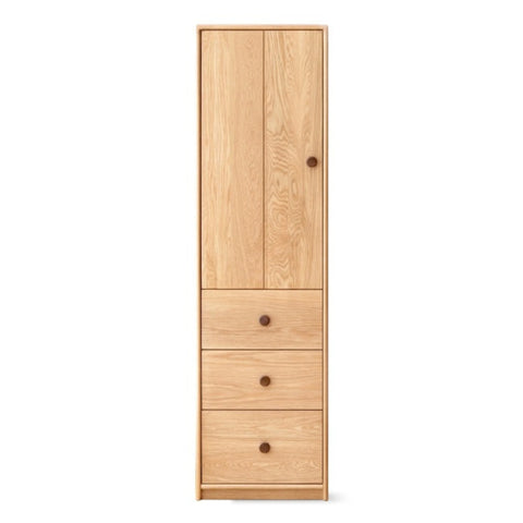 Oak Solid Wood Kids Wardrobe