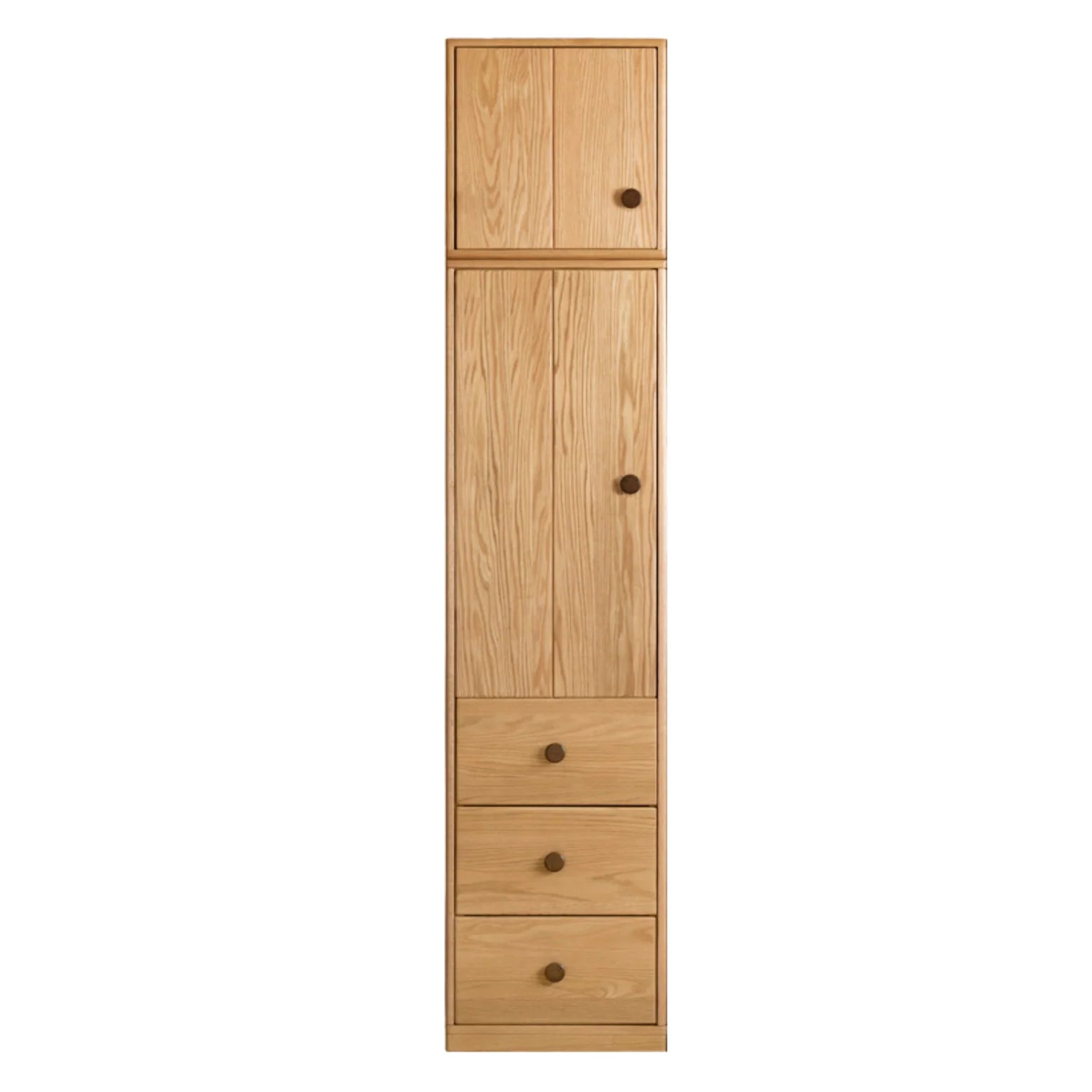 Oak Solid Wood Kids Wardrobe