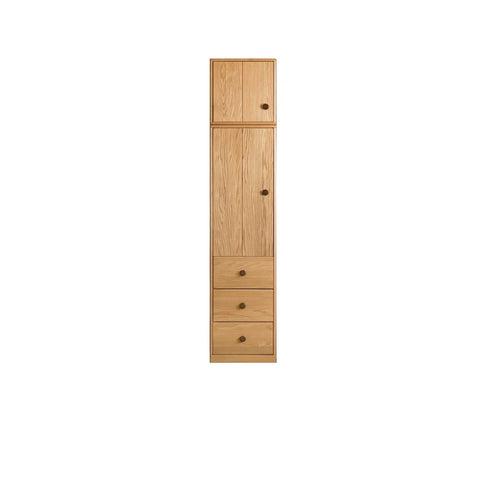 Oak Solid Wood Kids Wardrobe