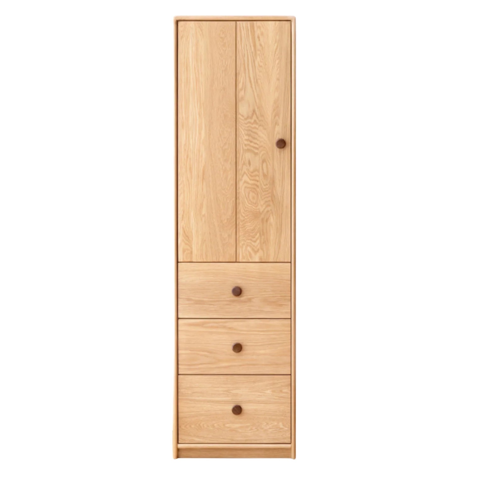 Oak Solid Wood Kids Wardrobe