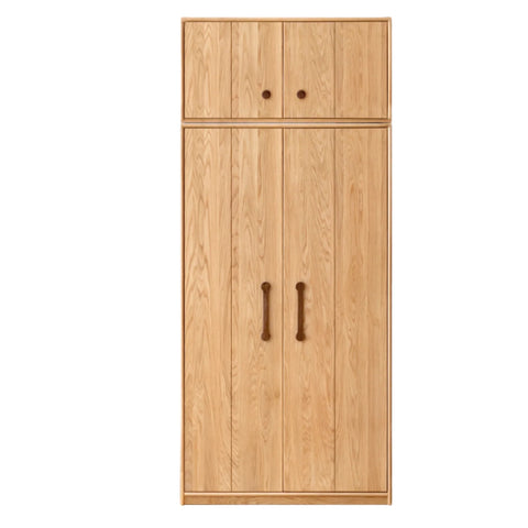 Oak Solid Wood Kids Wardrobe