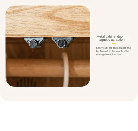 Oak Solid Wood Children's Wardrobe