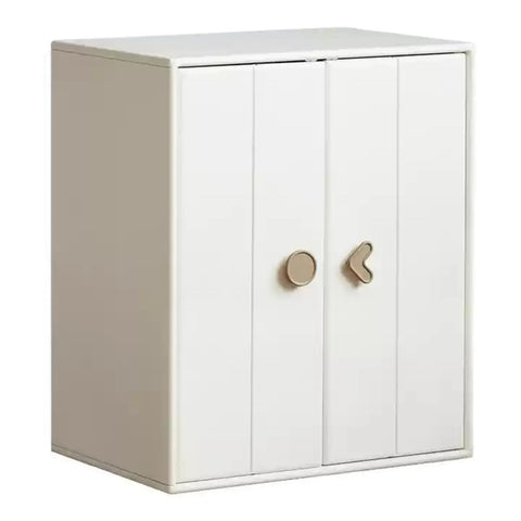 Solid Rubberwood Children's Wardrobe Combination