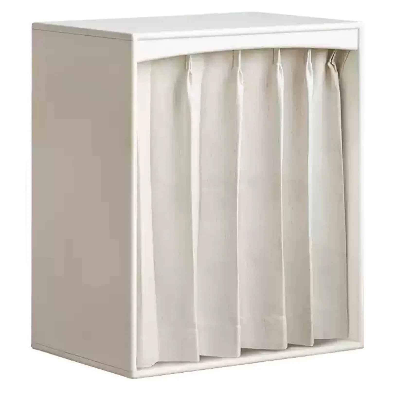 Solid Rubberwood Children's Wardrobe Combination