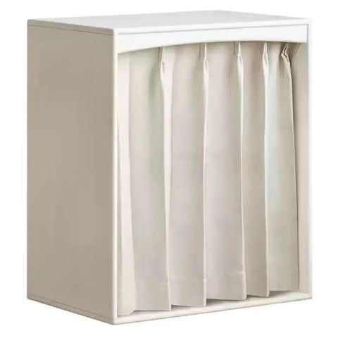 Solid Rubberwood Children's Wardrobe Combination