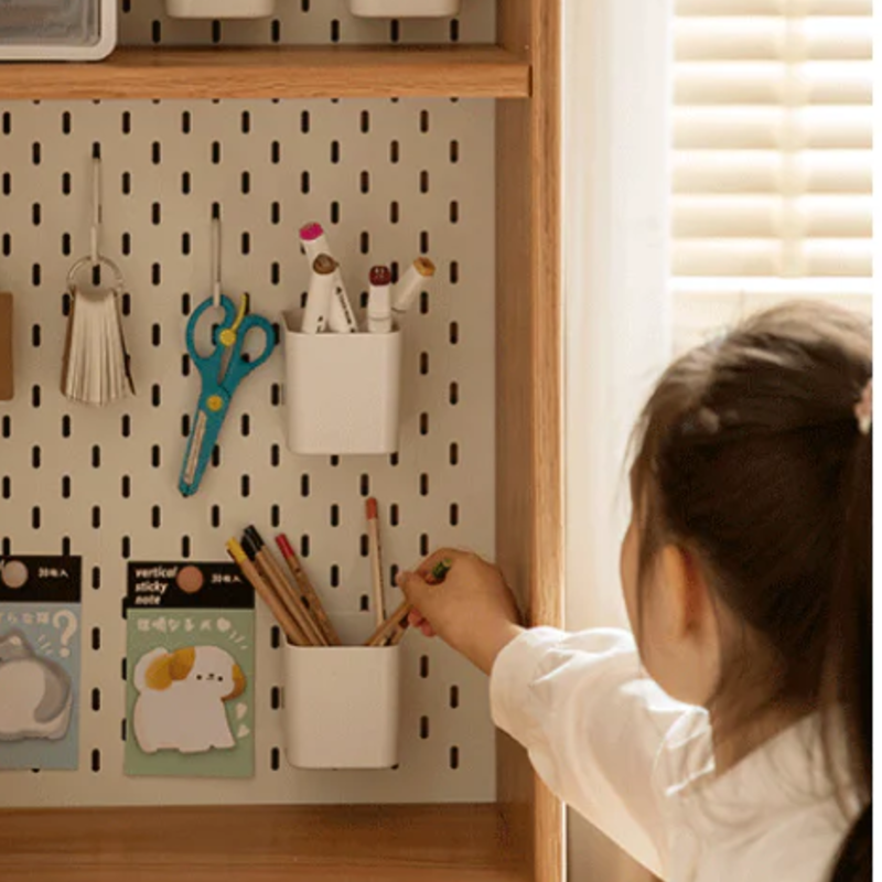 Oak Solid Wood Children's Wardrobe -