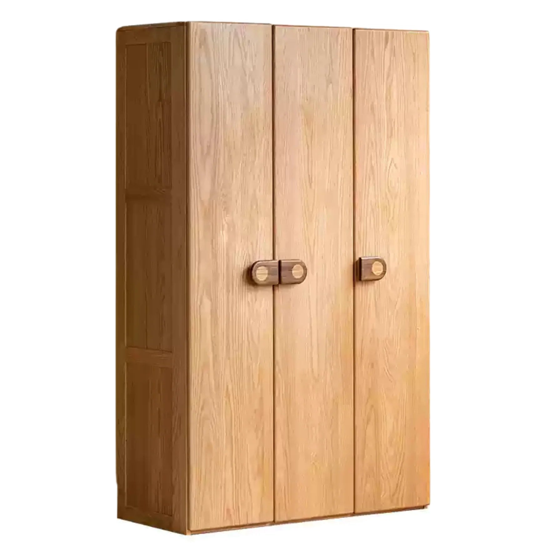 Oak Solid Wood Children's Wardrobe -