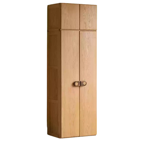 Oak Solid Wood Children's Wardrobe -