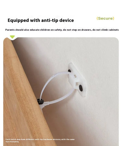 Oak Solid Wood Modern Kids Wardrobe