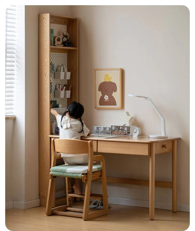 Oak Solid Wood Modern Kids Wardrobe