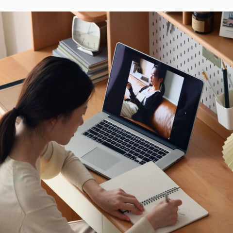 Beech Solid Wood White Desk & Bookshelf Integrated Study & Home Office Organizer