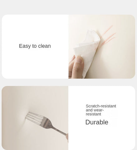 Birch Solid Wood Natural Finish Handmade Children Study Table & Activity Desk Peanut Shape