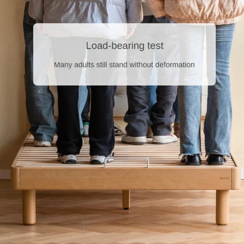 Rubberwood, Beech Solid Wood Children's Soft Bed