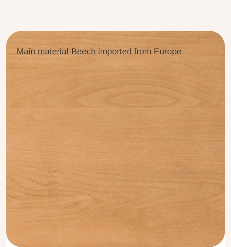 Rubberwood, Beech Solid Wood Children's Soft Bed